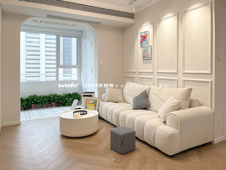 實(shí)景案例 | 78m2奶油風(fēng)，慵懶隨性的家很難不愛(ài)